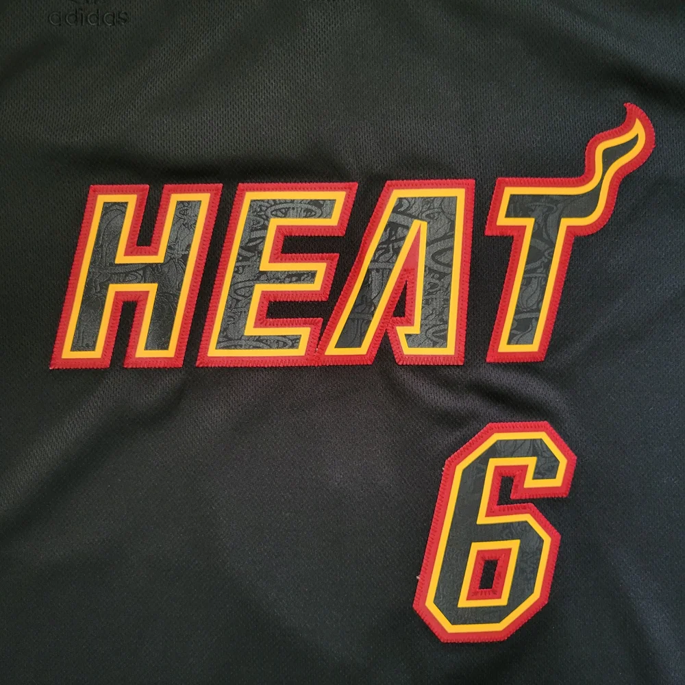 Adidas Black Heat Jersey Lebron James - Picture 3 of 6